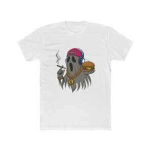Ghostly Vibes Crew Tee - Spooky Fun Cotton T-Shirt