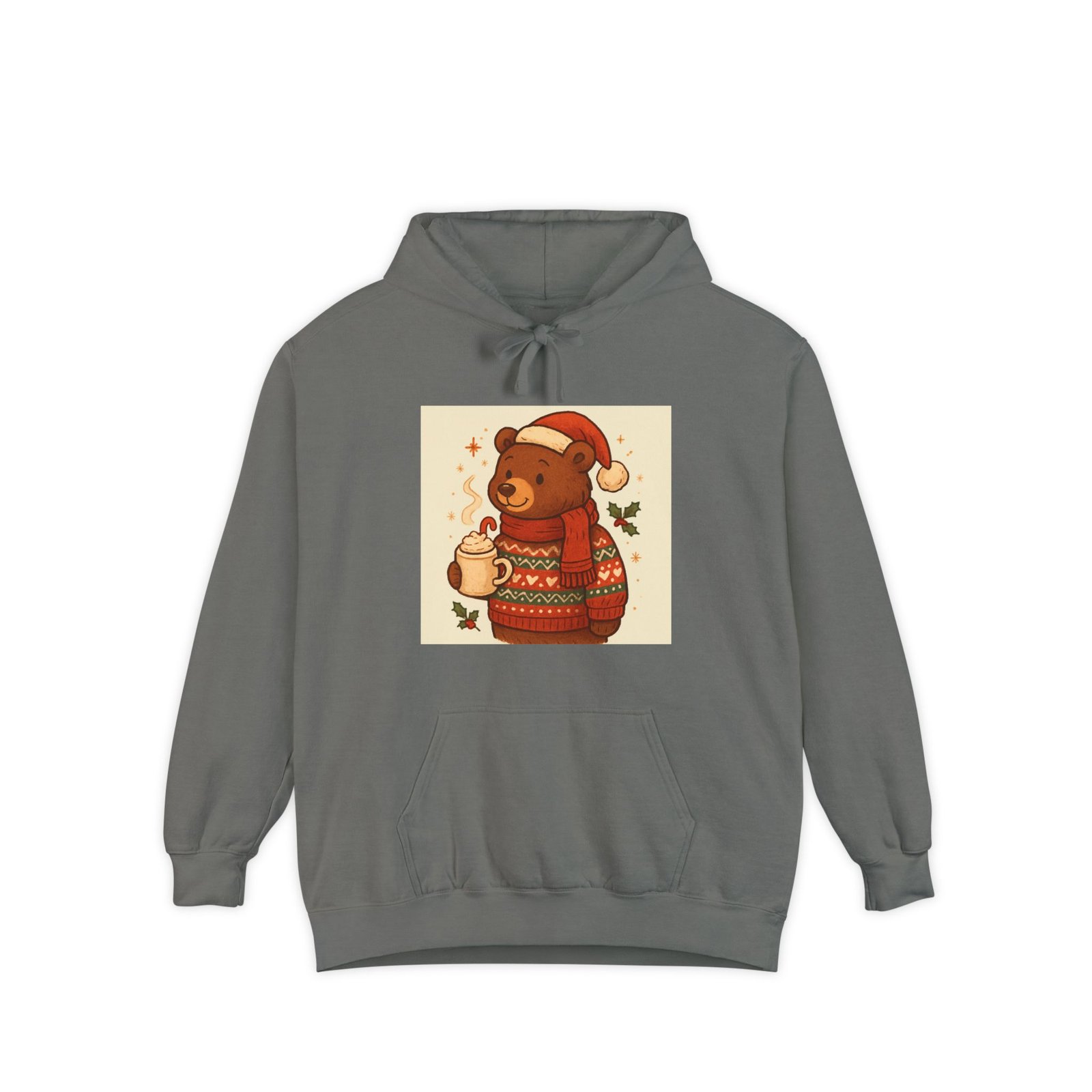 Cozy Holiday Bear Hoodie - Image 9