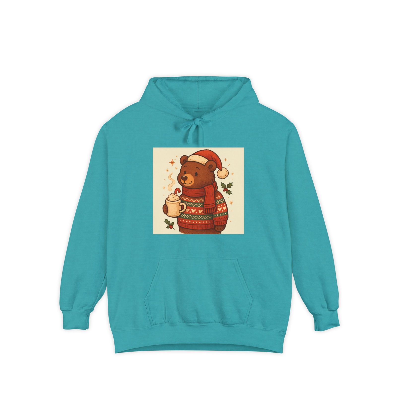 Cozy Holiday Bear Hoodie - Image 13
